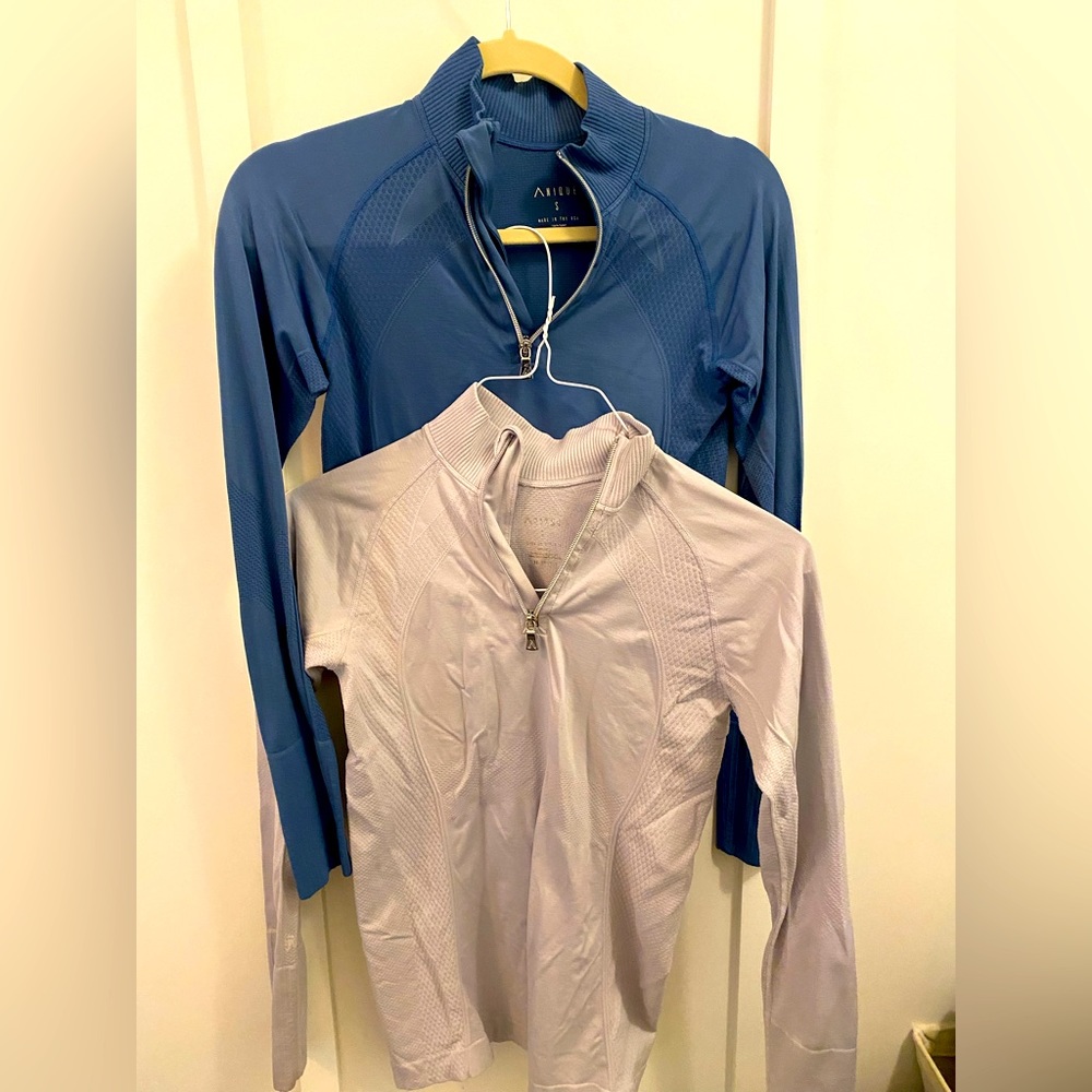 2 size small Anique 1/4 zip women’s riding shirts